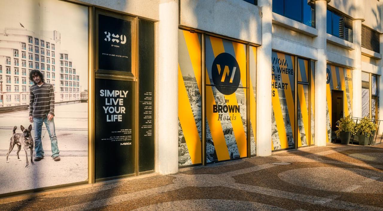 Wom Beach Pod Hotel - A Member Of Brown Hotels Tel Aviv Exterior foto